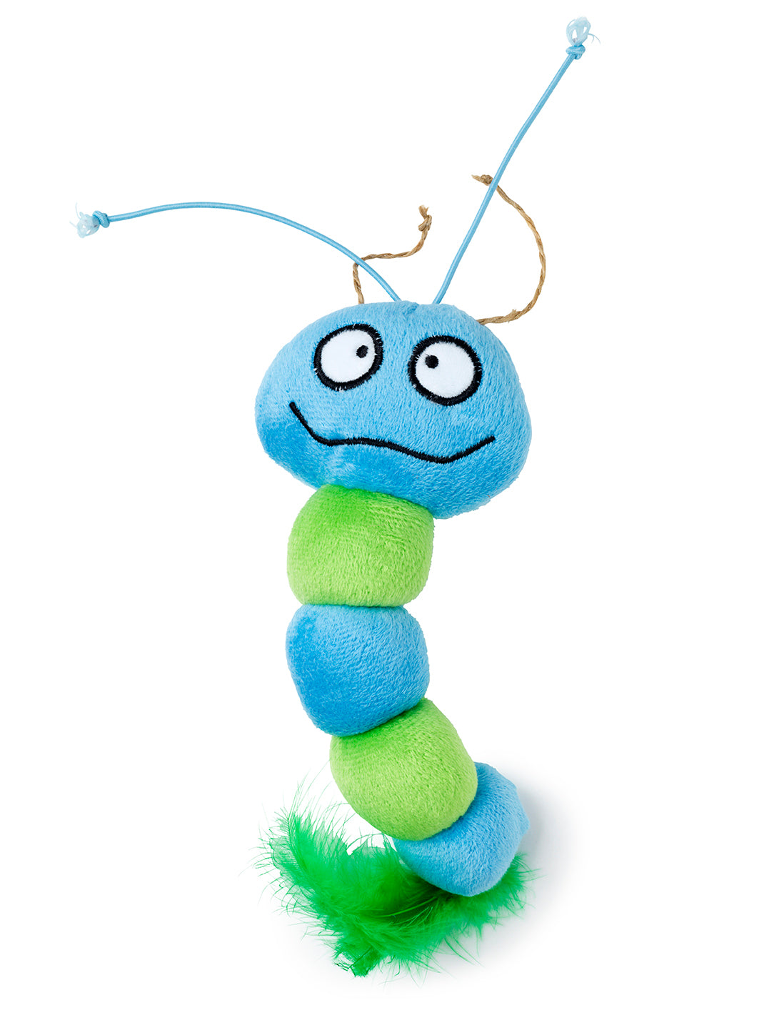 Kattleksak Larv Blå