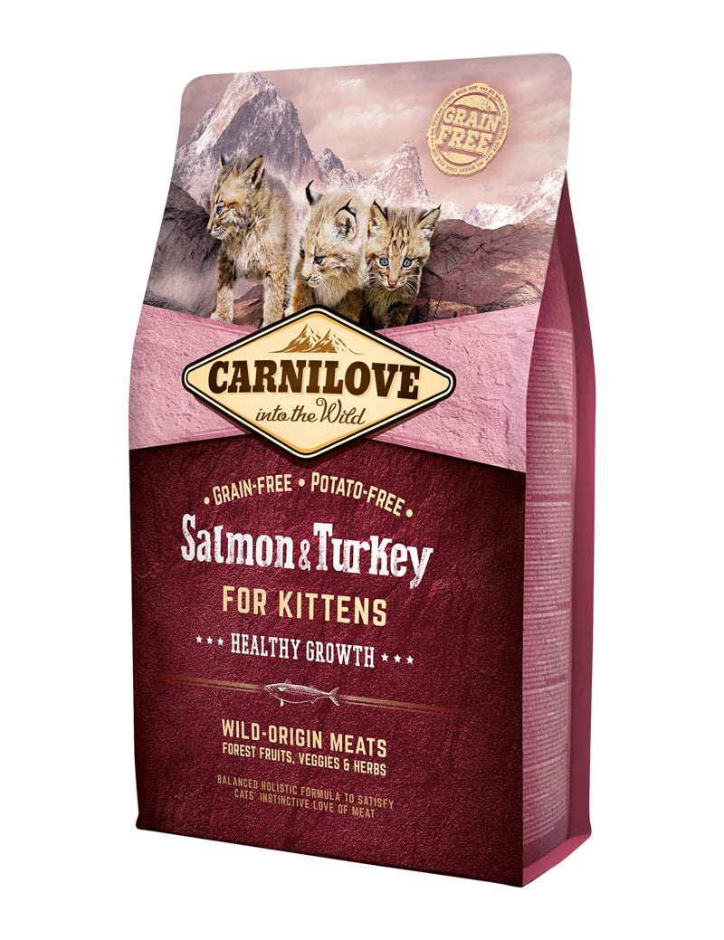 Carnilove Salmon & Turkey Kitten 400g