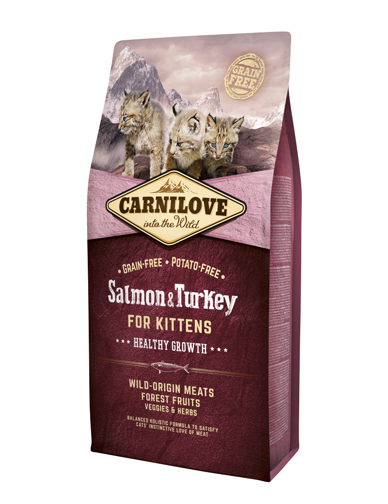 Carnilove Salmon & Turkey Kitten 6kg