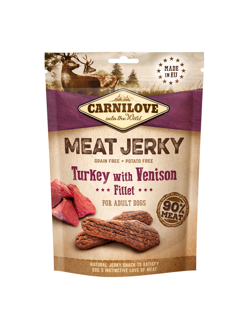 CL Meat Jerky Turkey with venison 100g