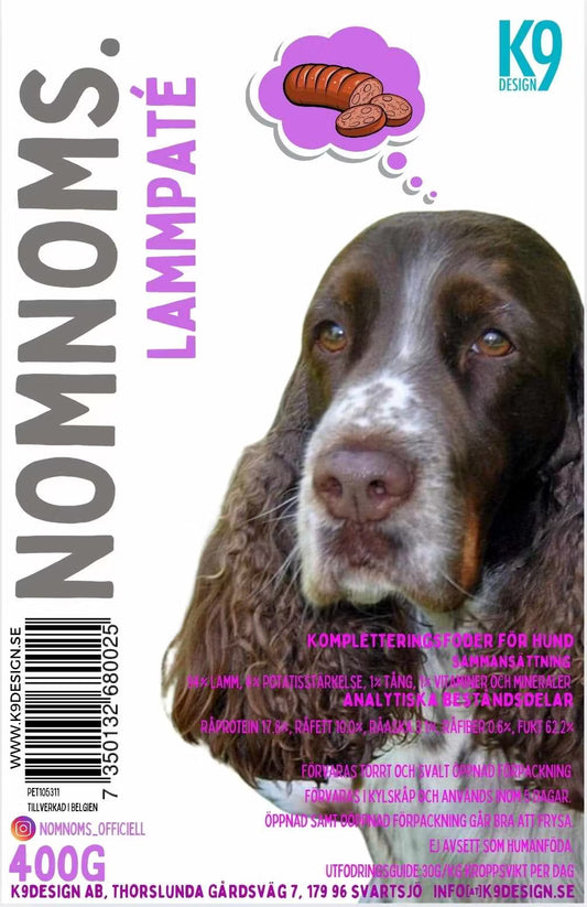 NomNoms paté lamm 400g - 3 FÖR 199KR