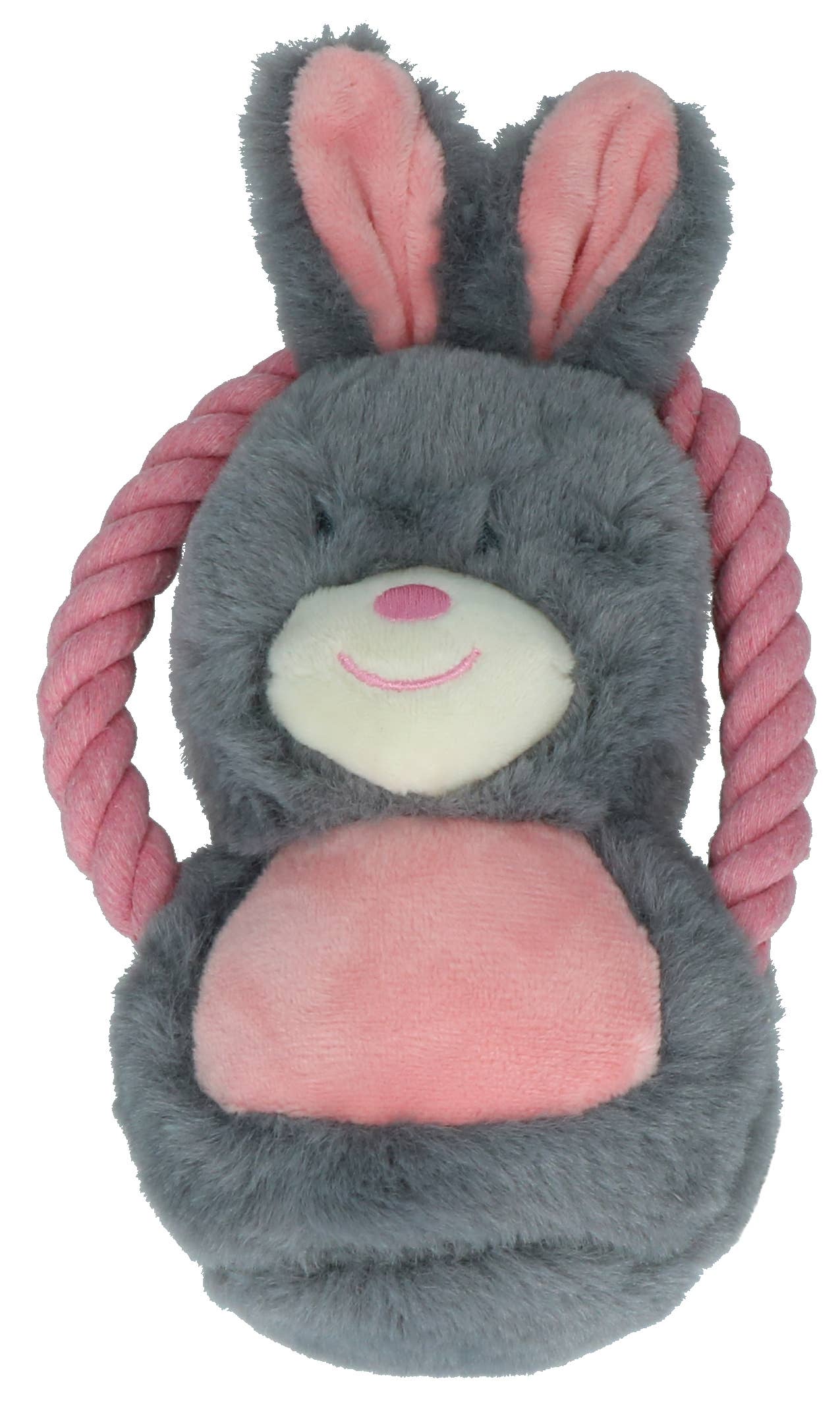 Bunny Puppy leksaksgodis med rep för valpar