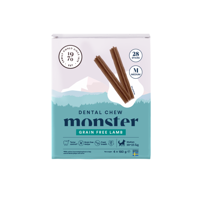 Monster Dog Dental Chew Lamb L