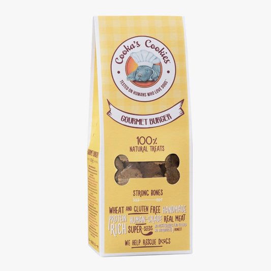 Gourmet Burger – Naturliga hundsnacks med nyskuret fläskkött