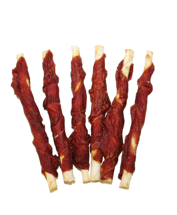 2pets Tuggpinne m ankfilé 12cm 6-pack, 70g