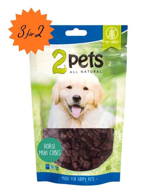 Minikuber med smak av häst