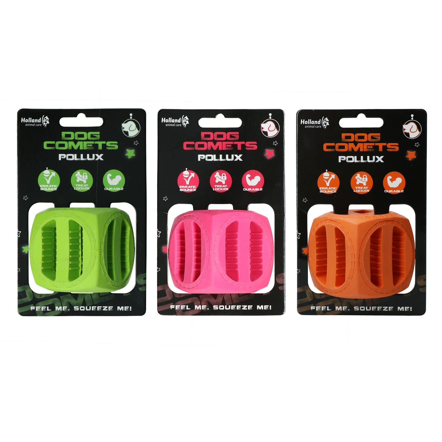 Dog Comets Pollux hundleksak orange