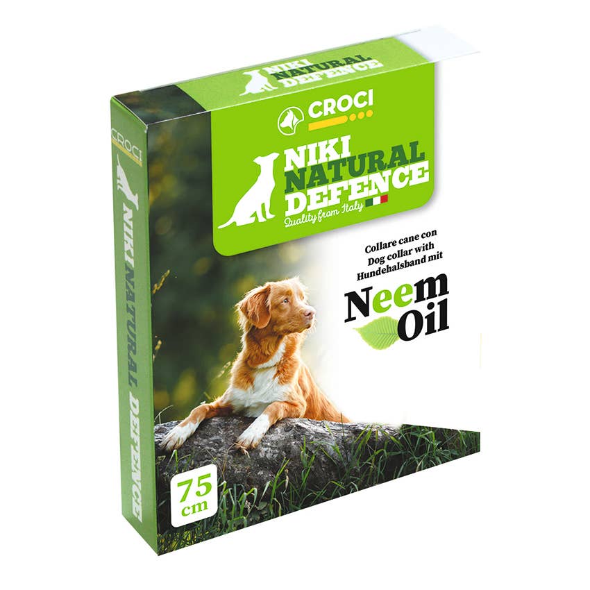 Neemoljhalsband för hund - Niki Natural Defence från Croci