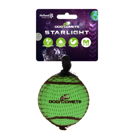 Hundkometer Starlight Tennisboll M Grön 1st