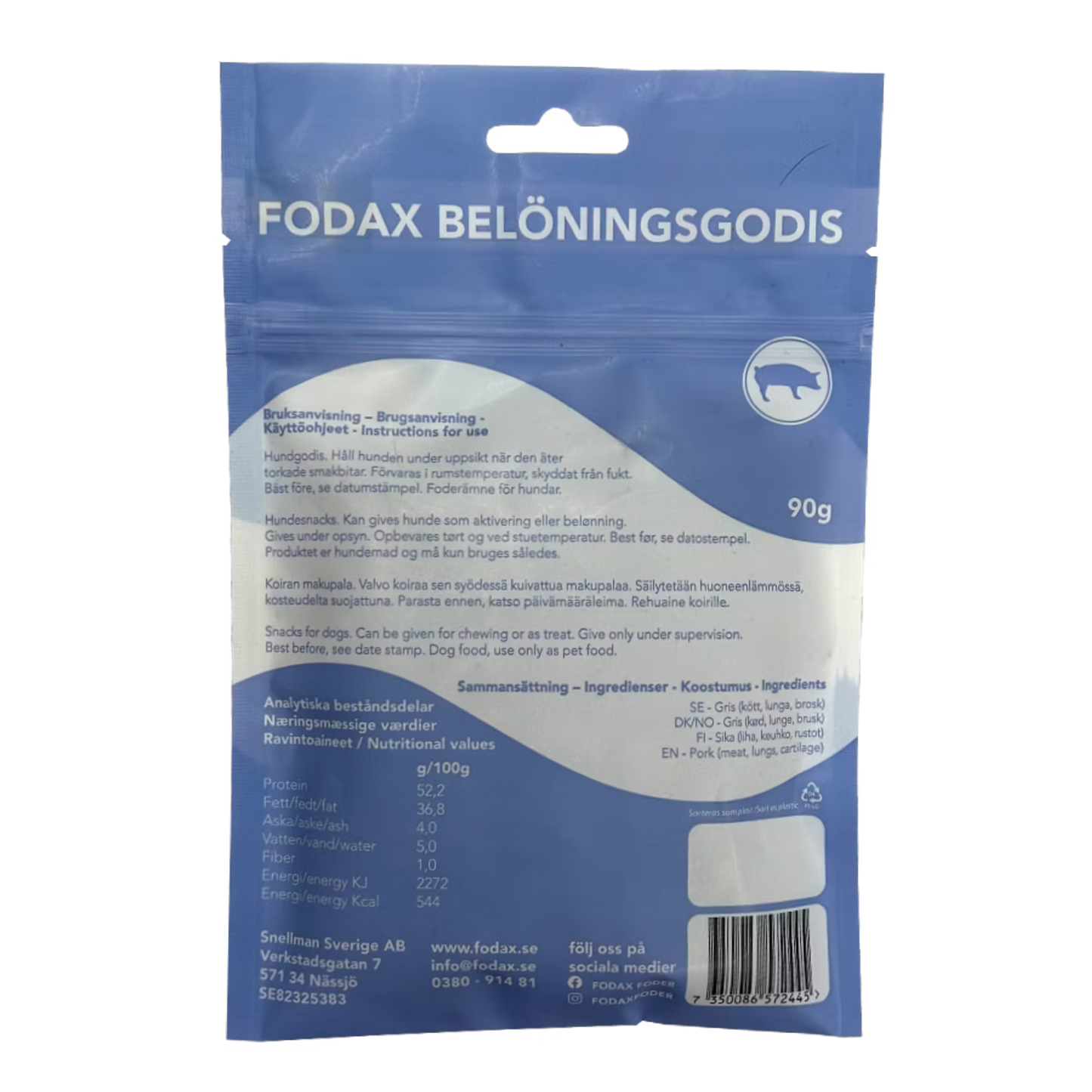 Fodax belöningsgodis - 3 FÖR 100KR