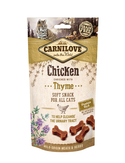 CL Cat Semi Moist Snack Chicken w Thym 50 g