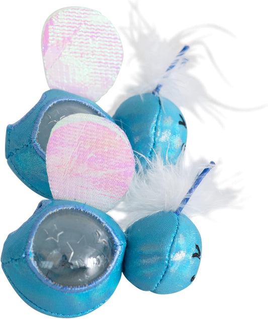 Petstages Firefly Treat Stuffer - Kattleksak - Glow-In-The-Dark - 2-pack