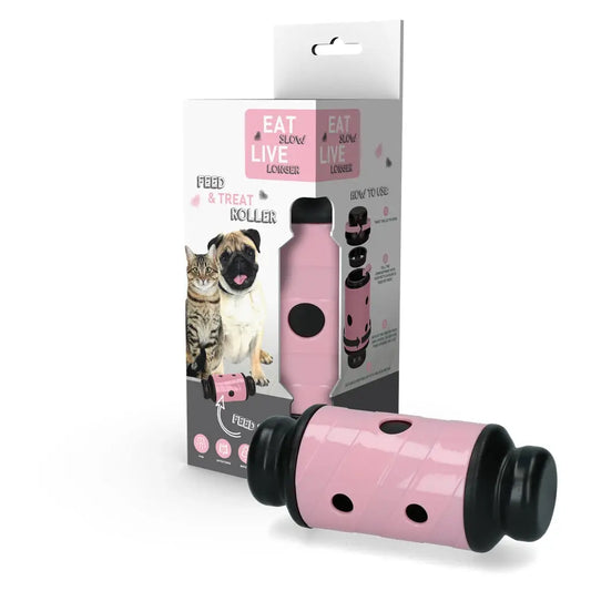 Eat Slow Live Longer Foder- och Godisrulle S Rosa