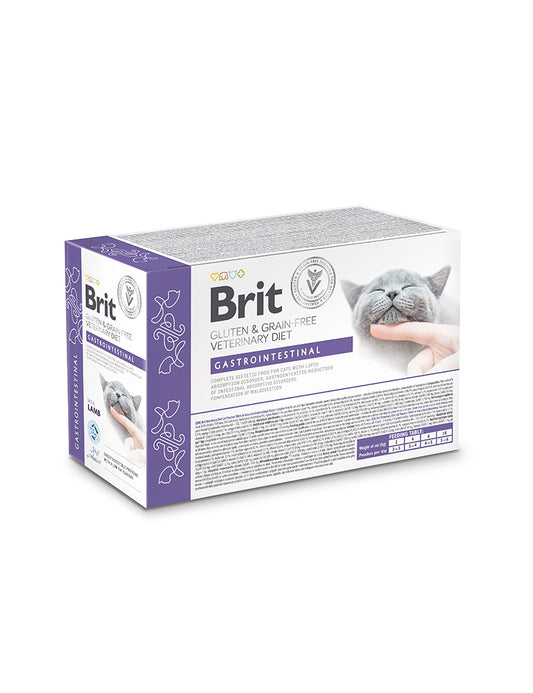 Brit Vet Diet Gastrointestinal Cat Pouch 12x85g