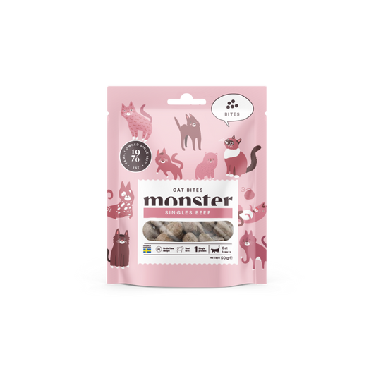 Monster Cat Soft treats Bites Beef 50 g