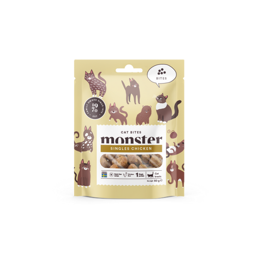 Monster Cat Soft treats Bites Chicken 50 g