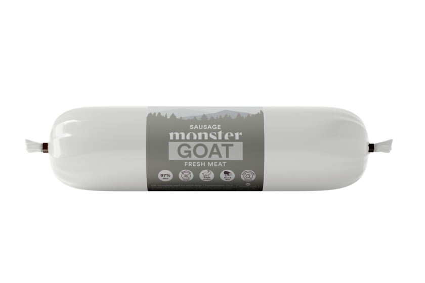 Sausage Monster hundgodis 200 g i olika smaker.