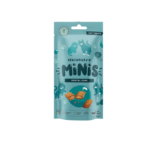Monster Cat Treats Minis Dental Care 60 g