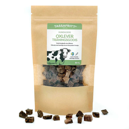 Oxlever träningsgodis 80g