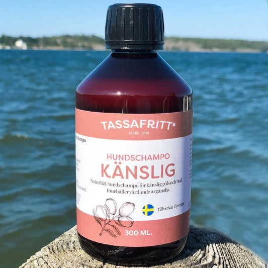 Naturligt hundschampo för känslig hud 300ml