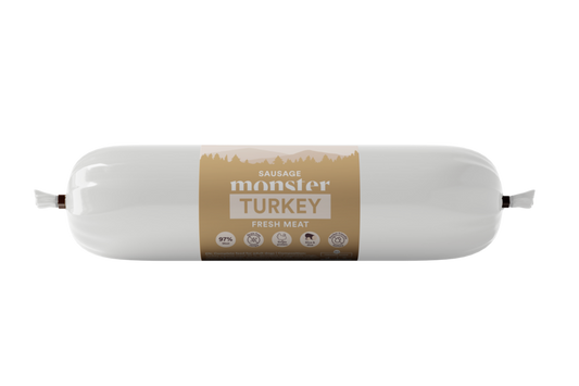Sausage Monster hundgodis 200 g i olika smaker.
