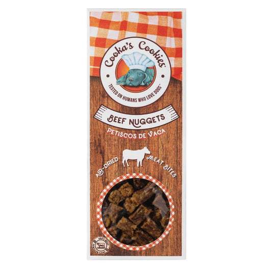 Beef Nuggets - lufttorkade köttbitar för hundar