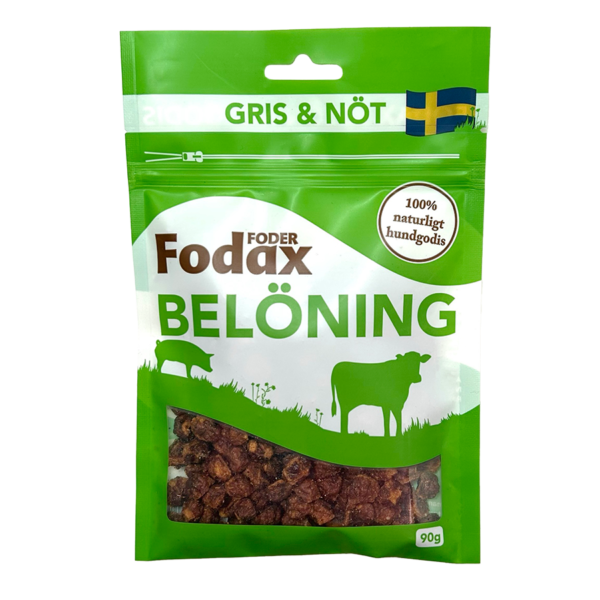 Fodax Belöning Gris & Nöt