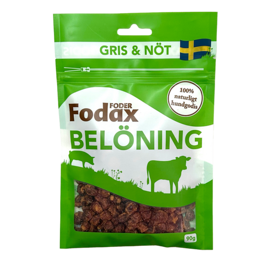 Fodax Belöning Gris & Nöt