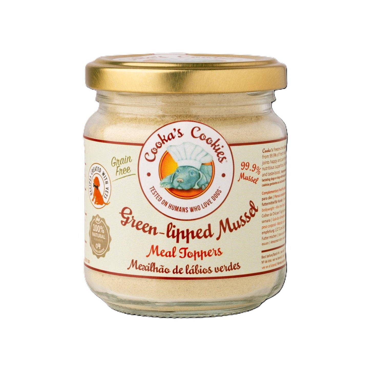 Grönläppad mussla - för hundar och katter