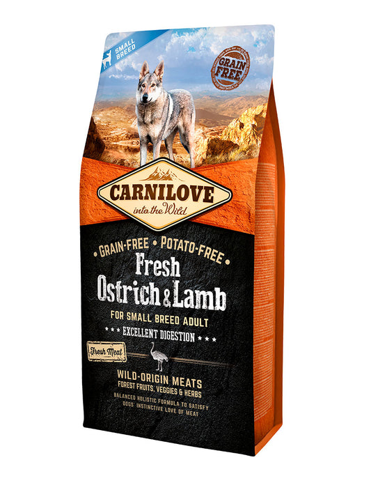 Fresh Ostrich & Lamb Small Breed
