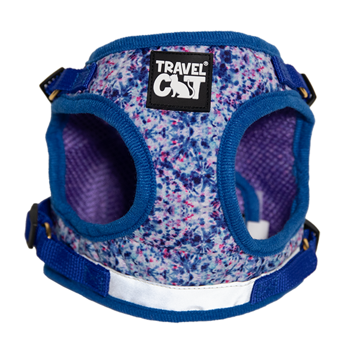 ”Den Groovy katt” Tie Dye Limited Edition sele & koppel Set