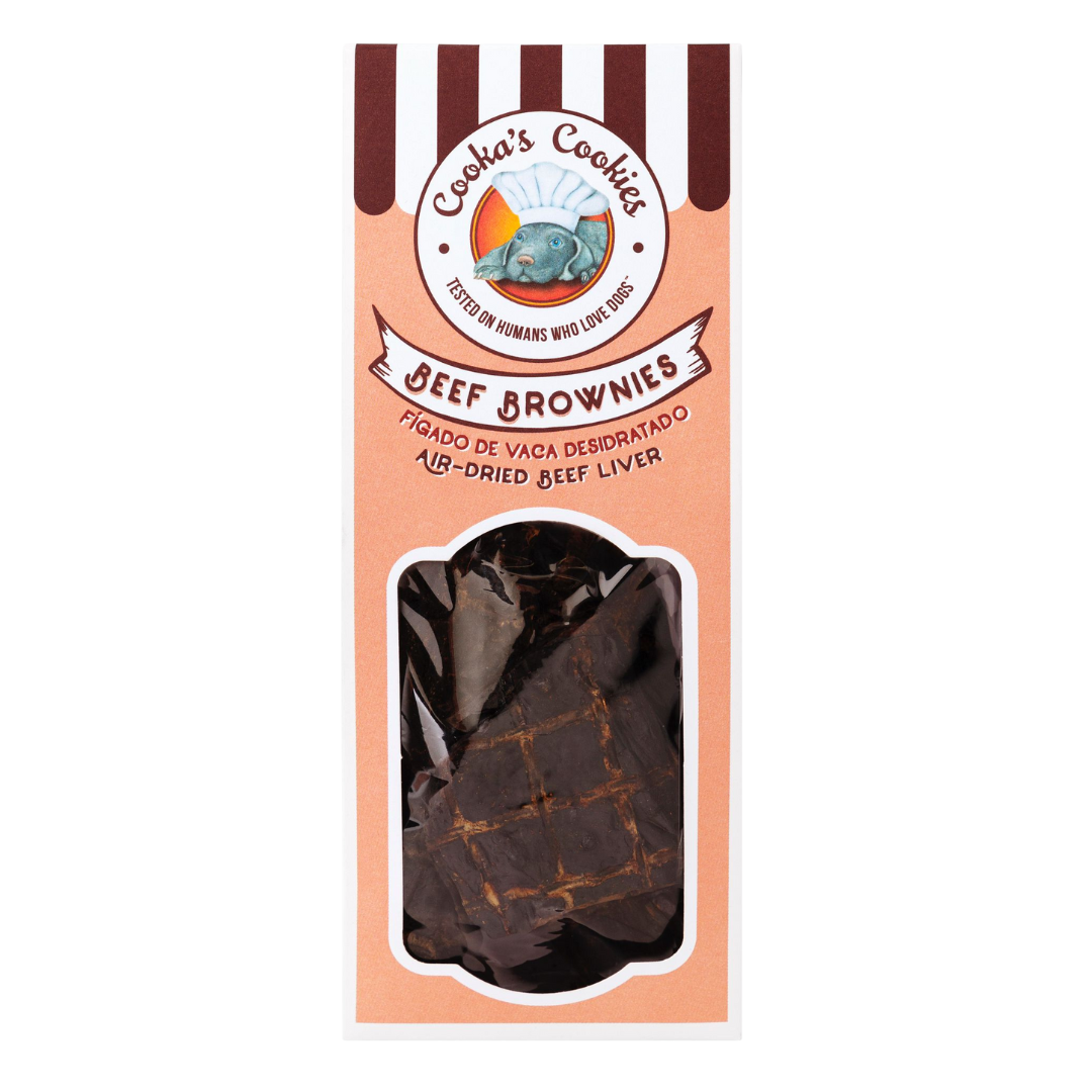 Beef Brownies – lufttorkade godbitar av nötlunga