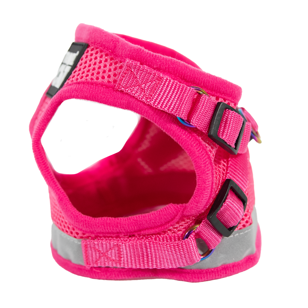The Purrfectly Pink iriserande sele och koppel-set