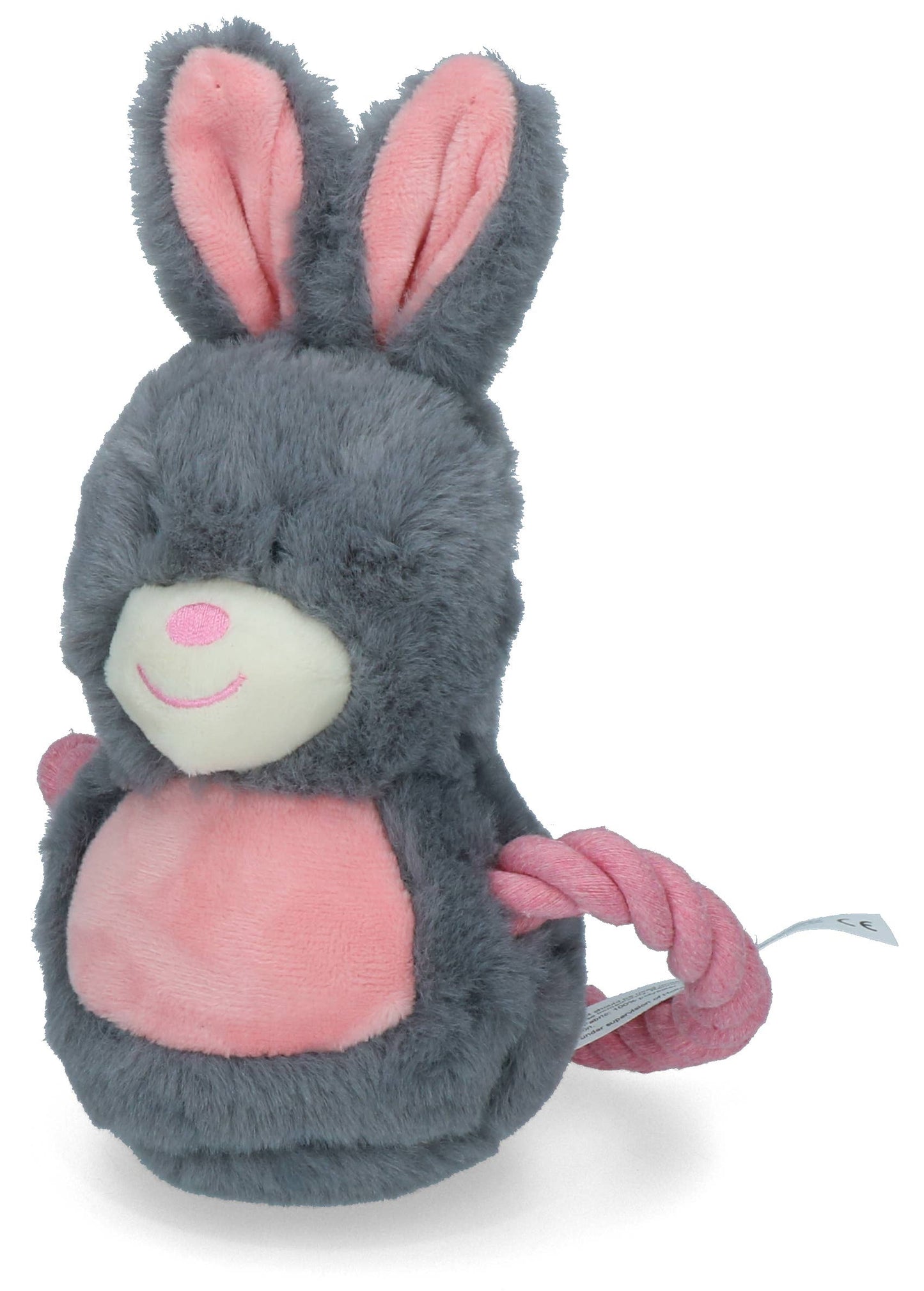 Bunny Puppy leksaksgodis med rep för valpar