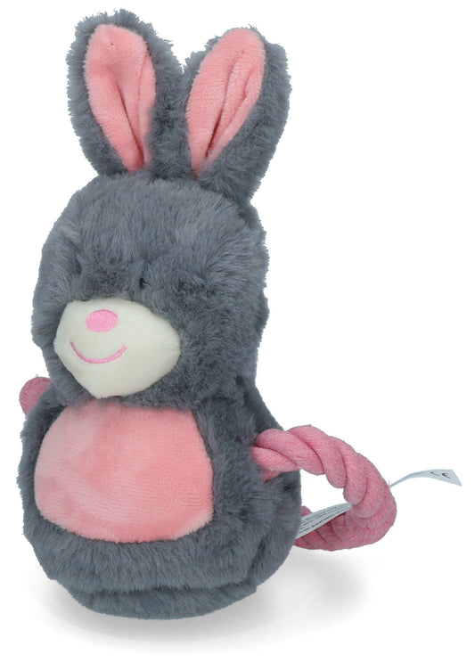Bunny Puppy leksaksgodis med rep för valpar