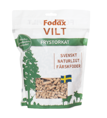 Fodax frystorkat Vilt