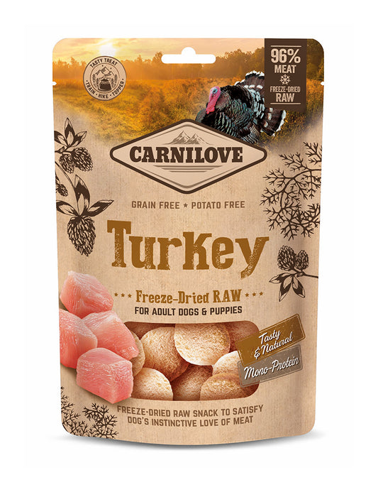 CL Freeze-Dried Raw Snacks Turkey 60g