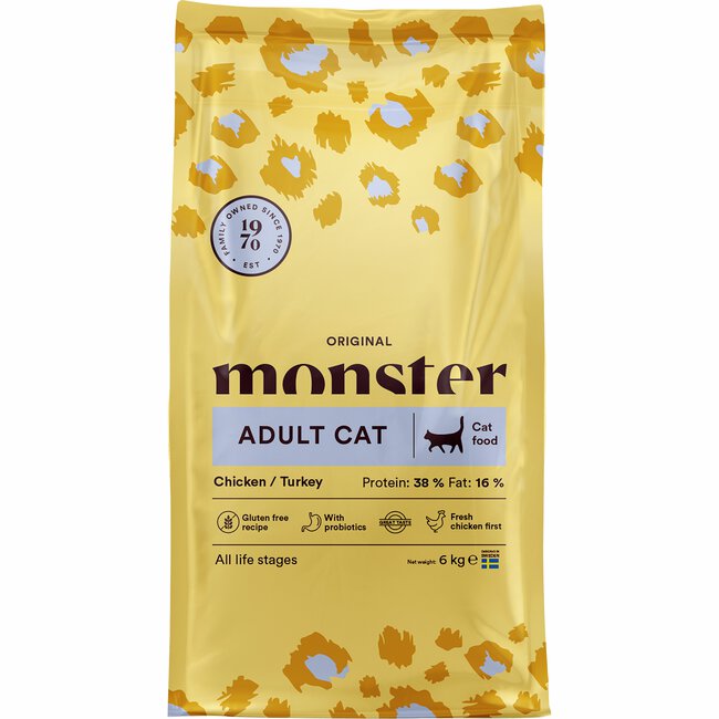 Monster Cat original adult chicken/turkey