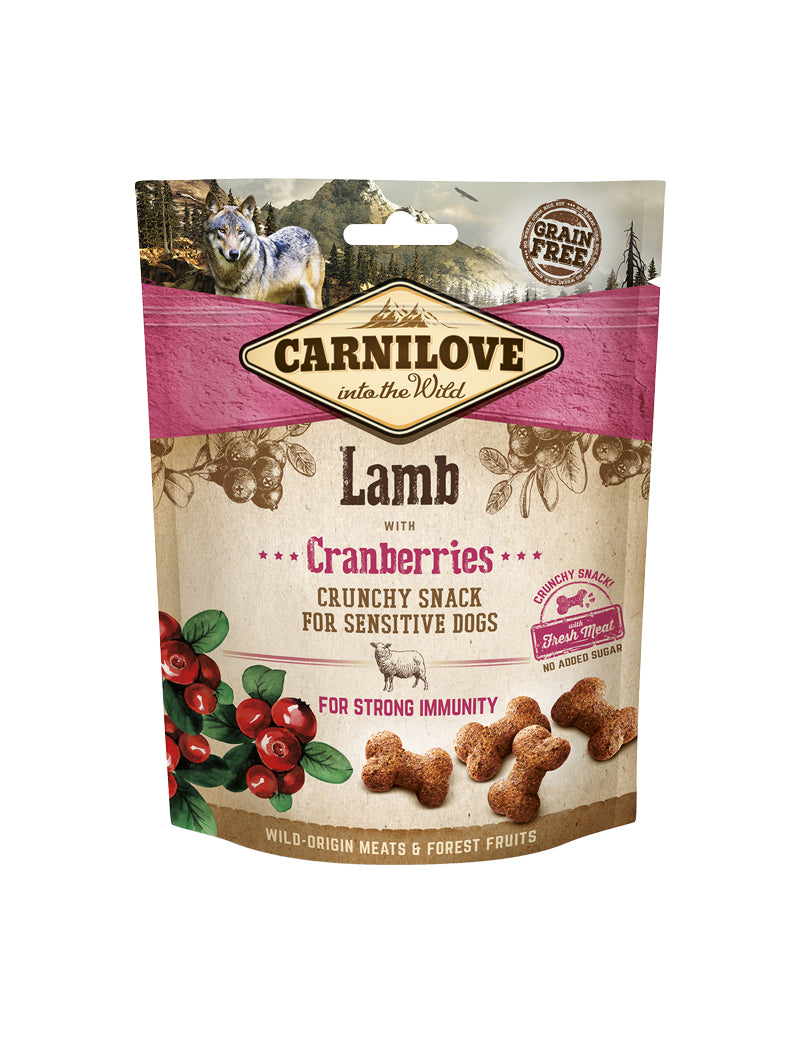 CL Dog Crunchy Snack Lamb Cranberry 200 g