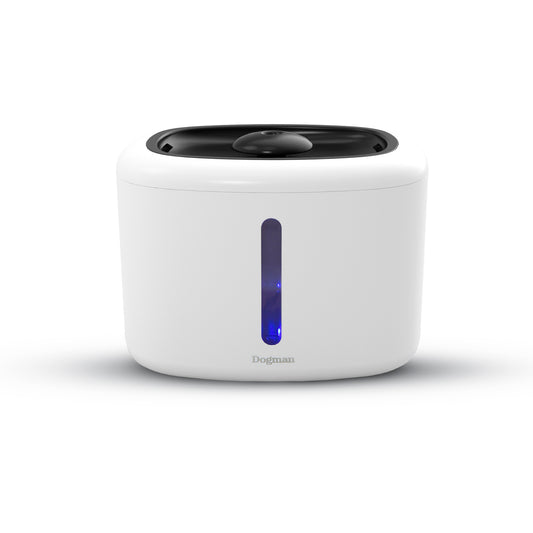 Vattenfontän Vit/Svart 2,5L